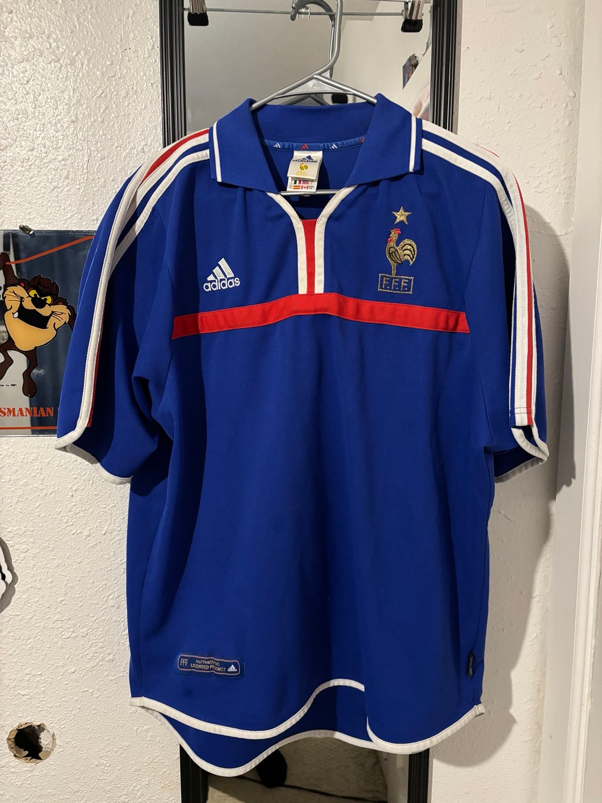 Vintage adidas soccer jersey 2002
