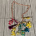 1980’s bell charms necklace