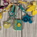 1980’s bell charms necklace