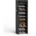Narrow Shoe Rack with Covers 10 Tiers Tall Shoe Rack for Closet