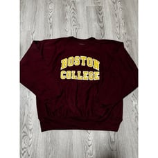 Champion Boston College Maroon Athletic Sweatshirt Collegiate Sports Fan Apparel