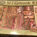 The complete scrapbook kit “Sealed”.