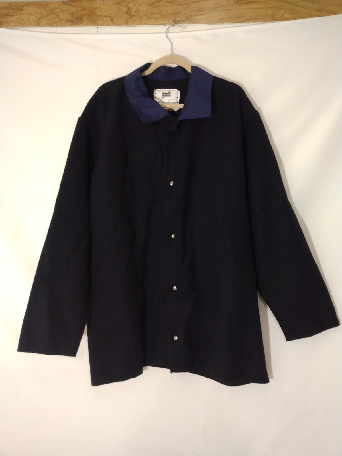 Mens Steel Grip Wool Work Coat Jacket Sz 2XL