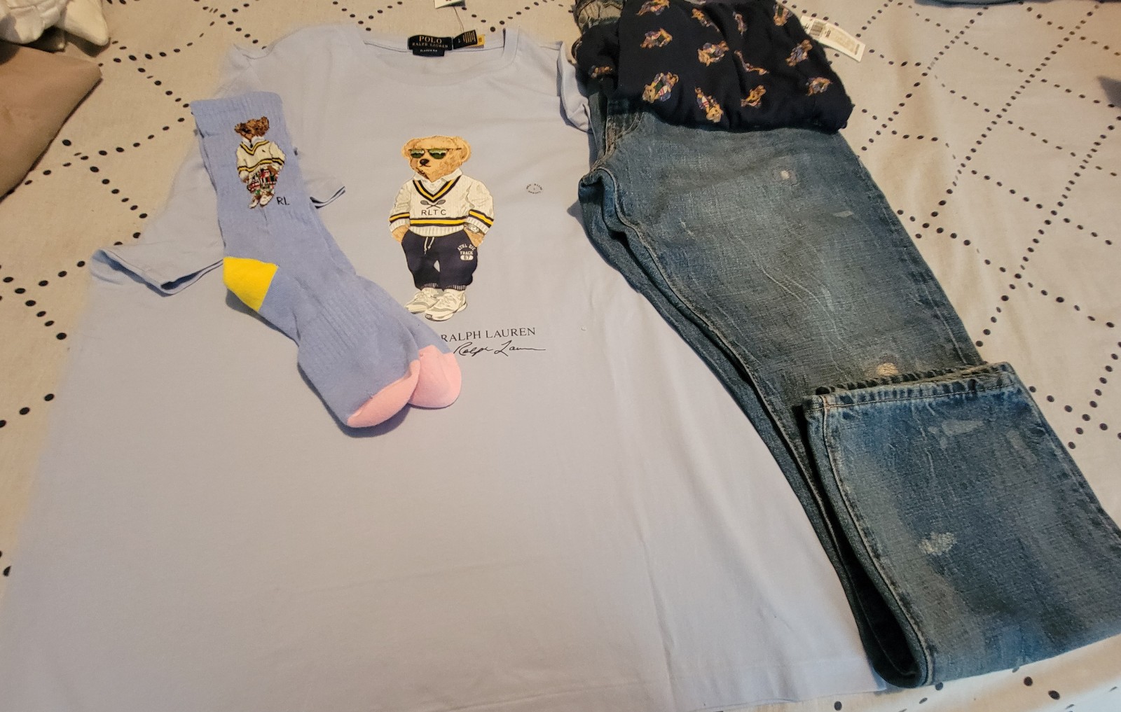 Large Ralph Lauren Polo Bear Bundle.