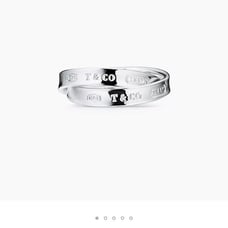 Tiffany & Co. Interlocking Circles Double Ring