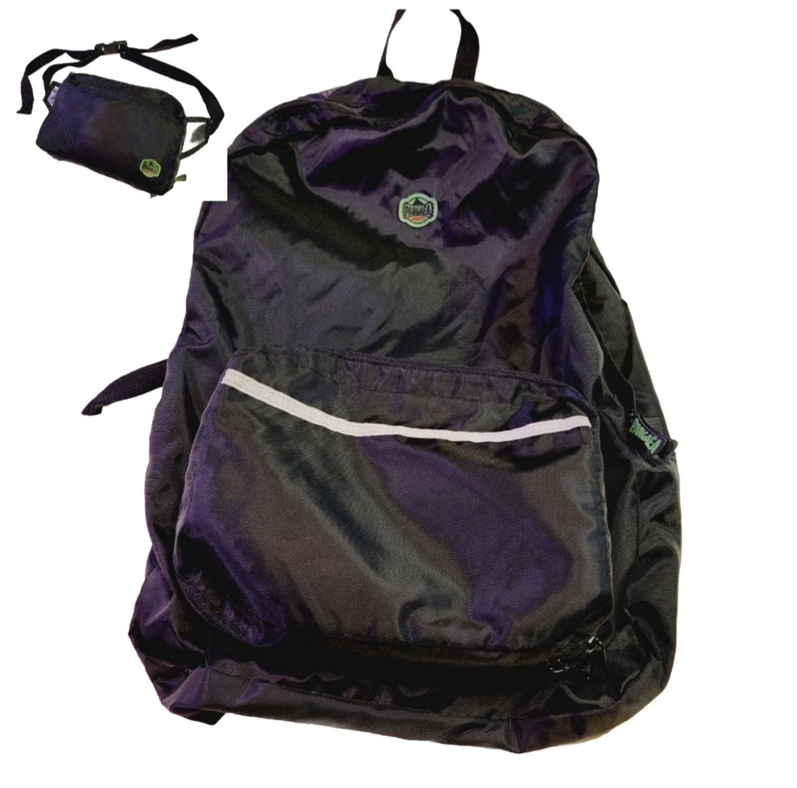 KELTY Pangaea Backpack Carry-On Bag Hiking Camping Convertible Fanny Pack Black.