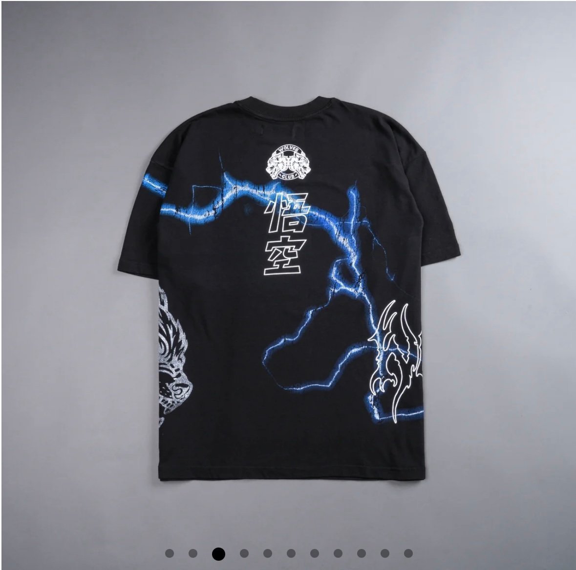 DARC SPORT X DRAGON BALL Z (DBZ) X GOKU ENERGY SHIRT - LARGE