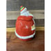 Round Santa Cookie Jar 10” Tall