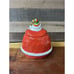 Round Santa Cookie Jar 10” Tall