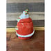 Round Santa Cookie Jar 10” Tall