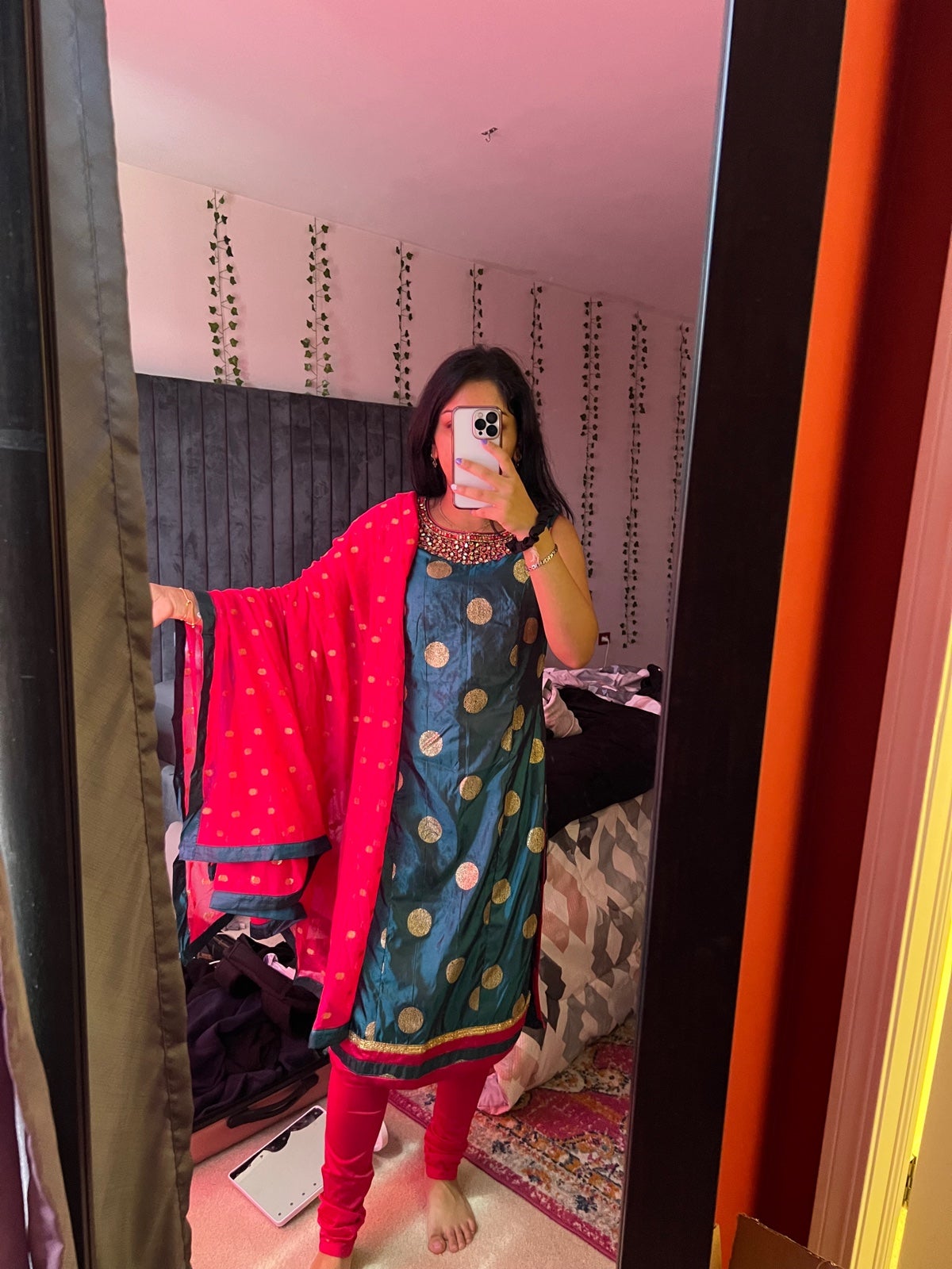Indian Punjabi dress suit