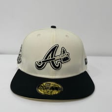Atlanta Braves 2017 Inaugural Season Patch New Era 59Fifty Fitted Cap Hat 7 1/2
