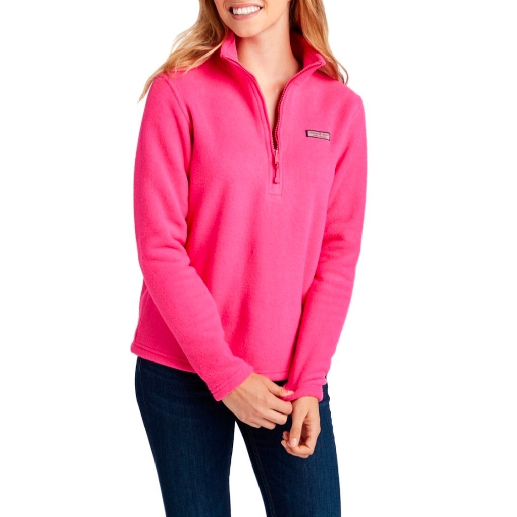 Vineyard vines harbor fleece 1/2 zip pullover size XL