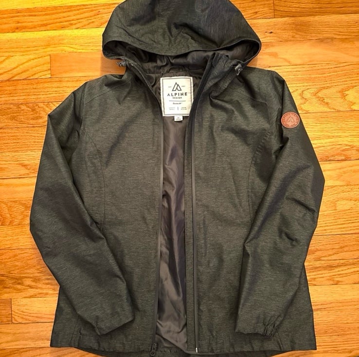 Alpine rain jacket