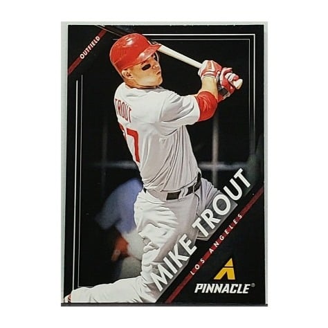 MIKE TROUT 2013 PANINI PINNACLE #45 3X MVP, ANGELS, EARLY TROUT CARD!