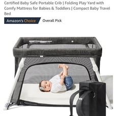 Guava family lotus travel crib like new