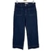 & Other Stories Women’s High Rise Wide Leg Jeans Size 12 Dark Wash Denim Pockets