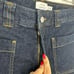 & Other Stories Women’s High Rise Wide Leg Jeans Size 12 Dark Wash Denim Pockets