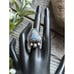 Native American Sterling Silver Golden Hill Turquoise Ring. Size 10.5 Gift BJ