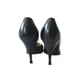 Vintage Herbert Levine Navy Pumps with Rhinestone Horseshoe Trim Size 5B