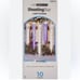 Gemmy Lightshow Shooting Star White/Blue LED Icicle Lights, 10 Icicles, New