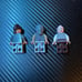 LEGO Pirates Of The Caribbean 4184 Mr Gibbs, Will Turner, Bootstrap Bill Figures