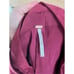 Free People NWT Womens Burgundy Faux Suede Belted Cropped Pants sz 0