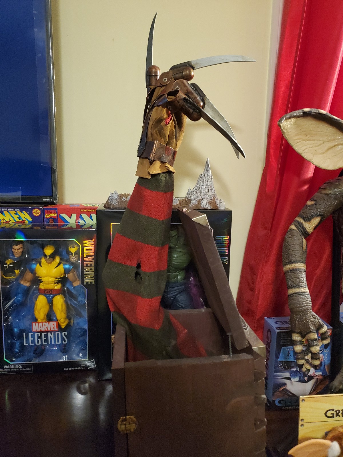 2010 Freddy Krueger display Jack In The Box