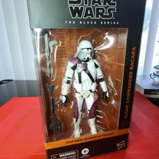 Star Wars The Black Series Clone Commander Bacara #02 Action Figure