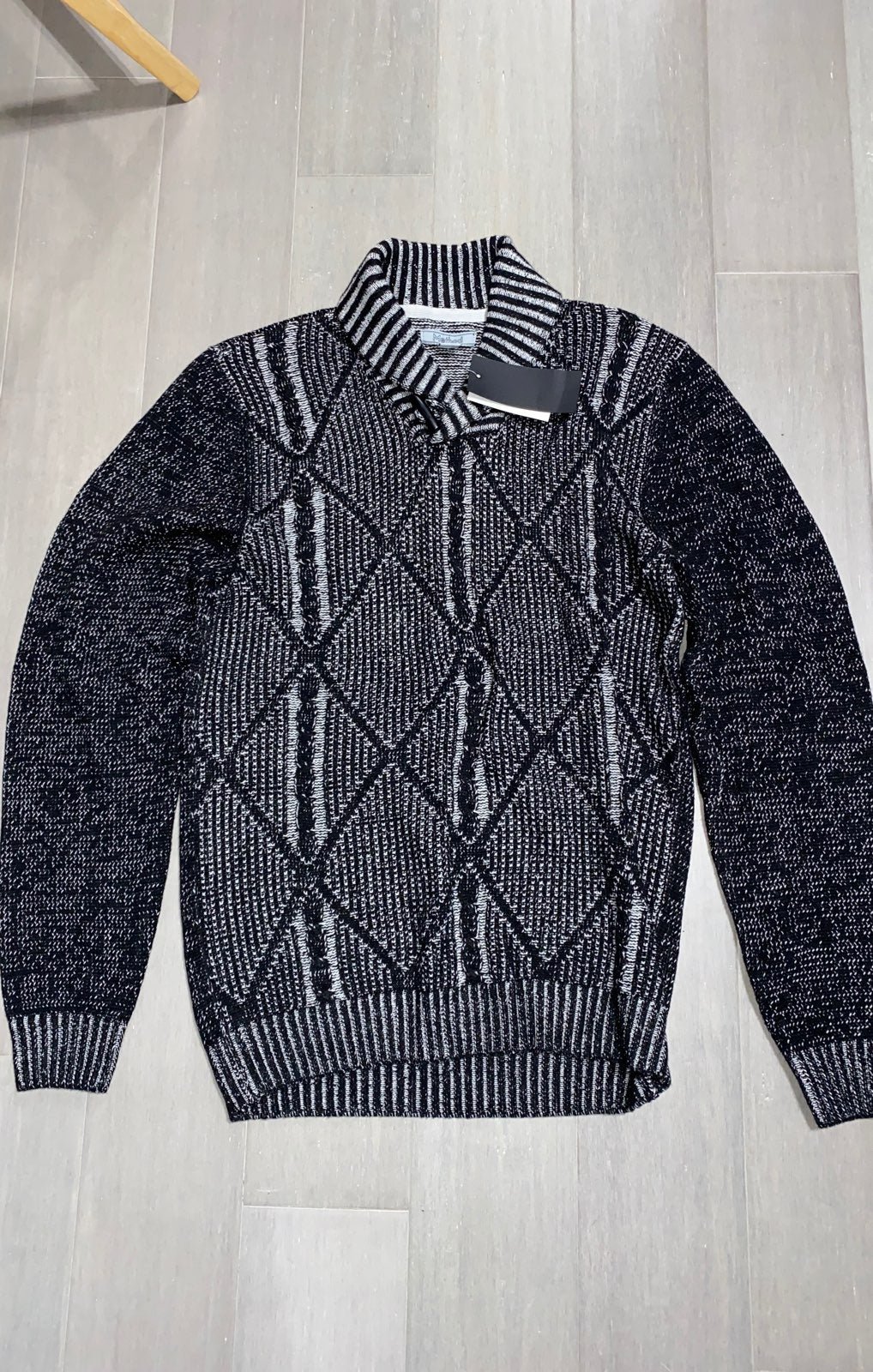Method Mens Collared Button Sweater