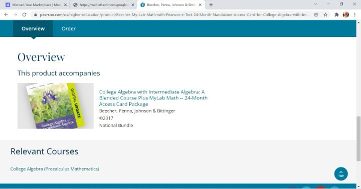Pearson MyLab Math Access Code