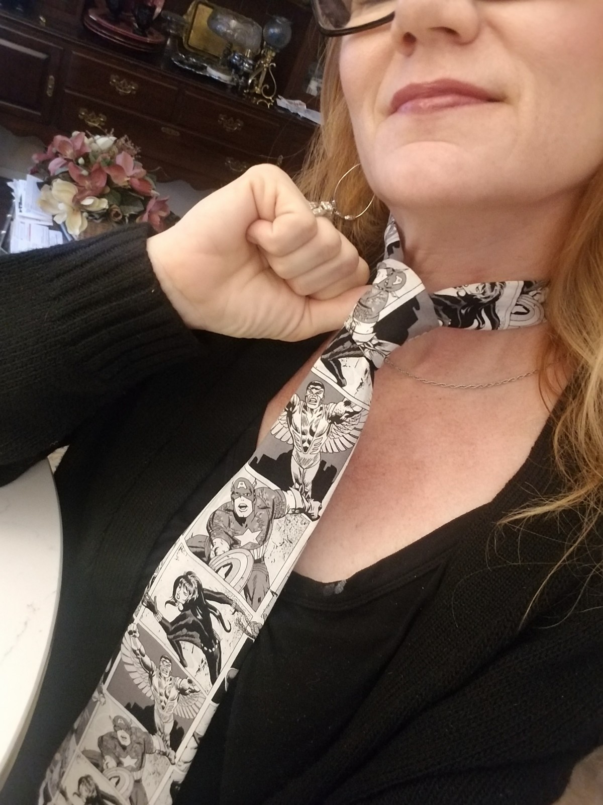 Marvel Comics Hand Made Neck Tie