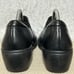 Clarks Womens Black Leather Grasp Chime Slip Resistant Loafer Work Shoes SZ 9 N