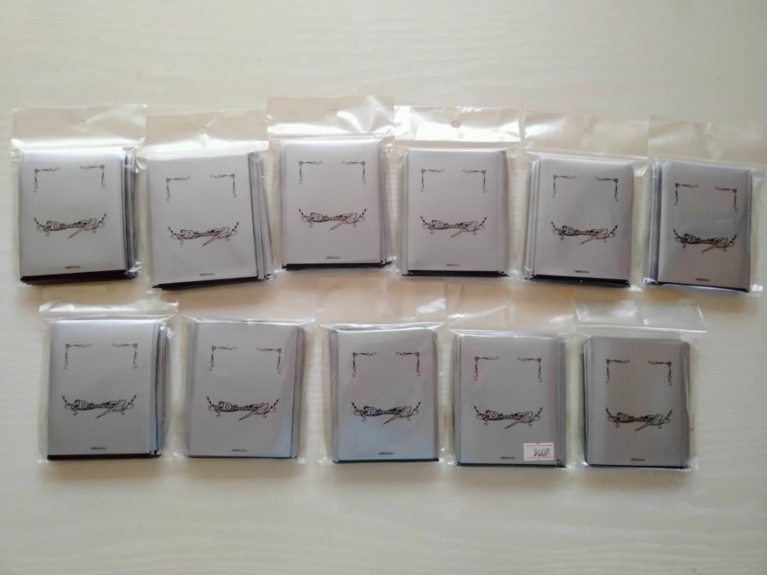 11 Pack Dimension Zero Official Card Sleeves Black for Yu-Gi-Oh! and More