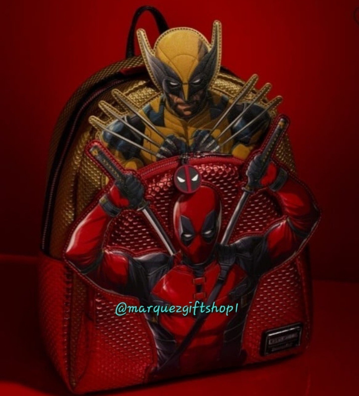 Disney Deadpool Wolverine Loungefly Backpack