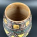 Vintage Sgraffito Lava Glaze Mid Century Modern Bitossi Raymor Era Italy Vase