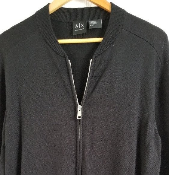 A|X ZIP-UP CARDIGAN Sweater (Slate-Gray)