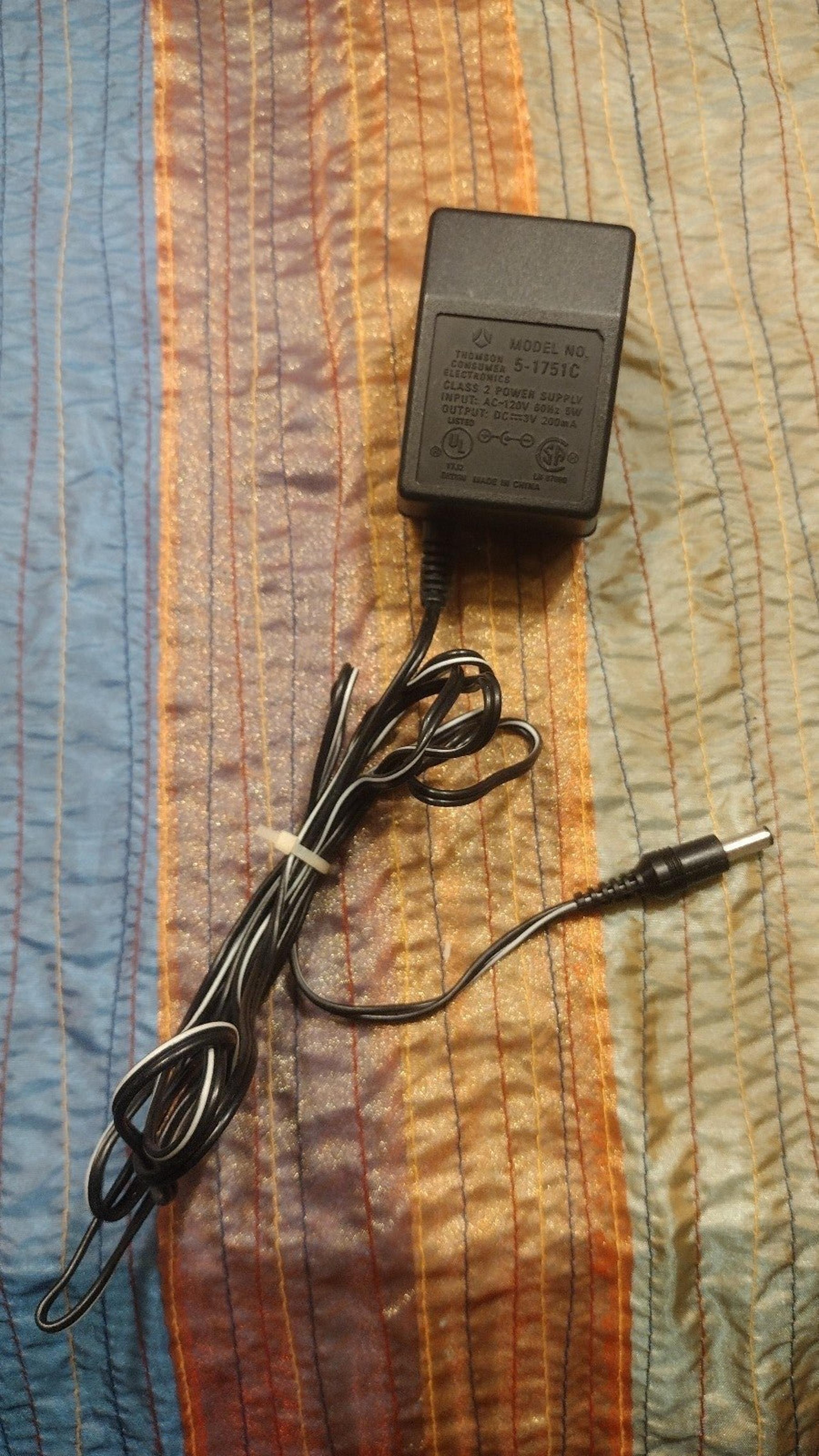 Thomson Consumer Electronics Power Supply Model # 5-1751C. (lightly used )