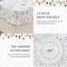 Christmas Sheets Set Queen Size 4 Piece Blue Snowflake Fitted Sheet