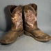 Justin Boots Men's Trekker 11 Brown Waterproof EH Composite Toe Boots Sz 10 EE