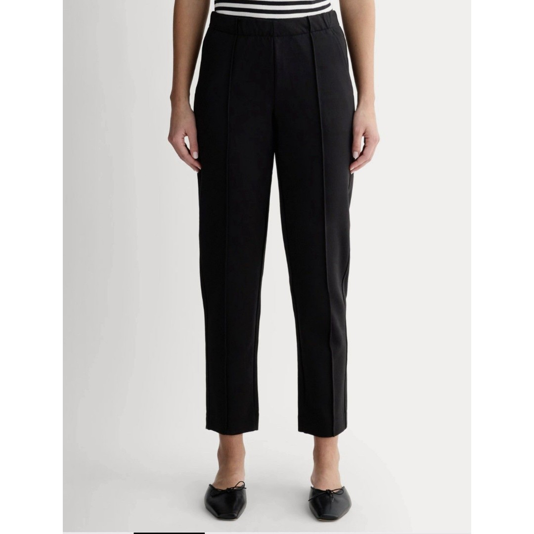 Everlane The Dream Pant Black Pull On Elastic Waist Size Large