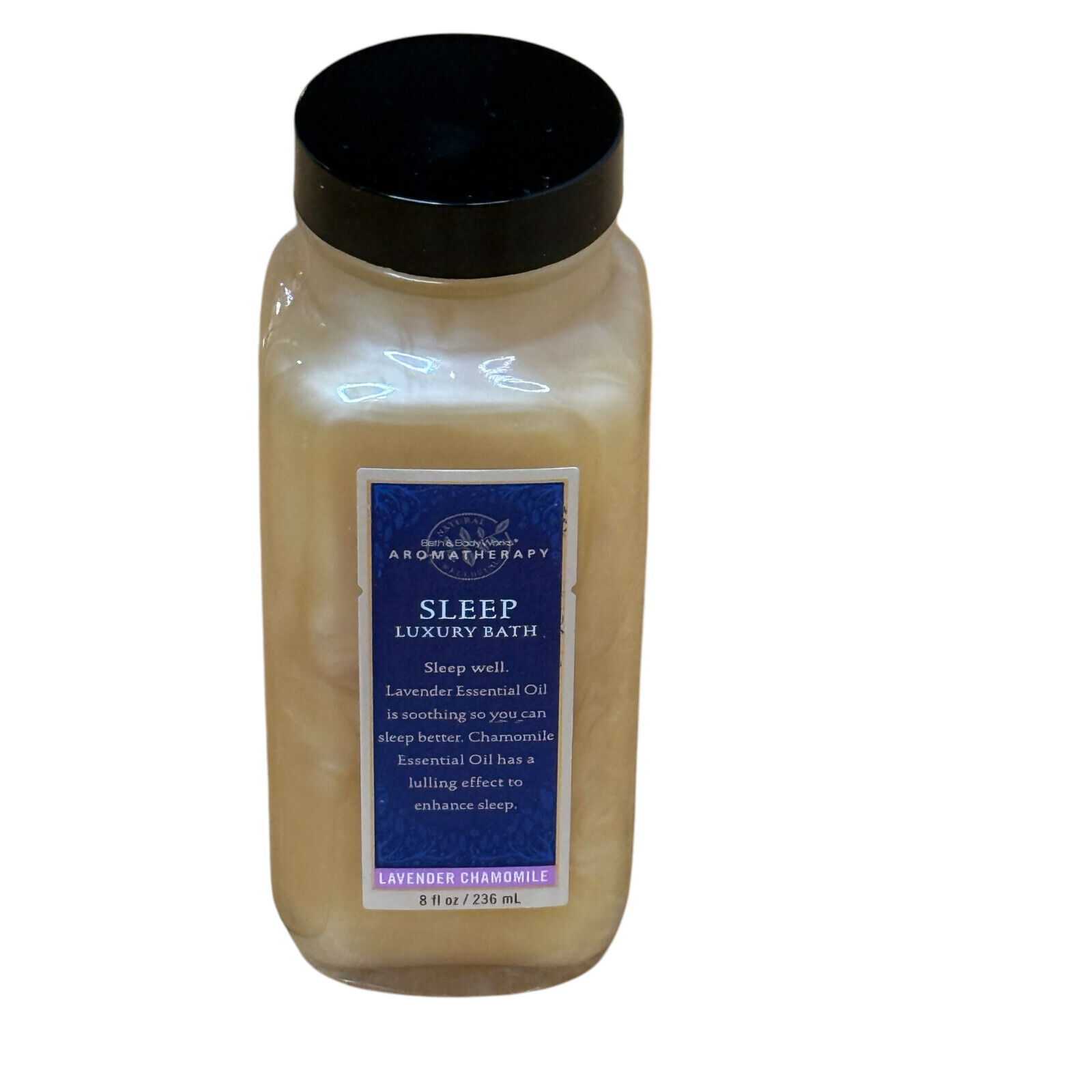 Bath & Body Works Aromatherapy SLEEP LAVENDER CHAMOMILE LUXURY BATH 8 oz Rare