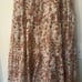 BOHME Floral Tiered Midi Skirt L