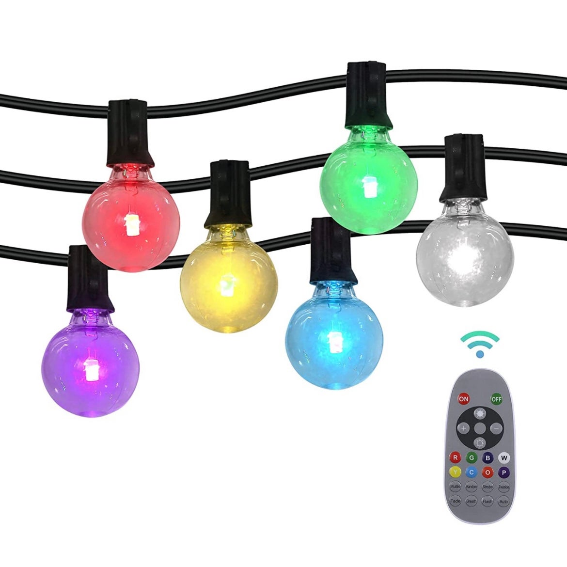 50ft multi color rgb LED String Lights