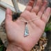 New Solid 925 Sterling Silver Abalone Tribal Necklace