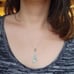 New Solid 925 Sterling Silver Abalone Tribal Necklace
