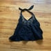 SZ 4 Nanette Lepore Beaded Tie Back Halter Top