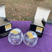 Kosta Boda Snowball Candle Holders