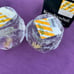 Kosta Boda Snowball Candle Holders