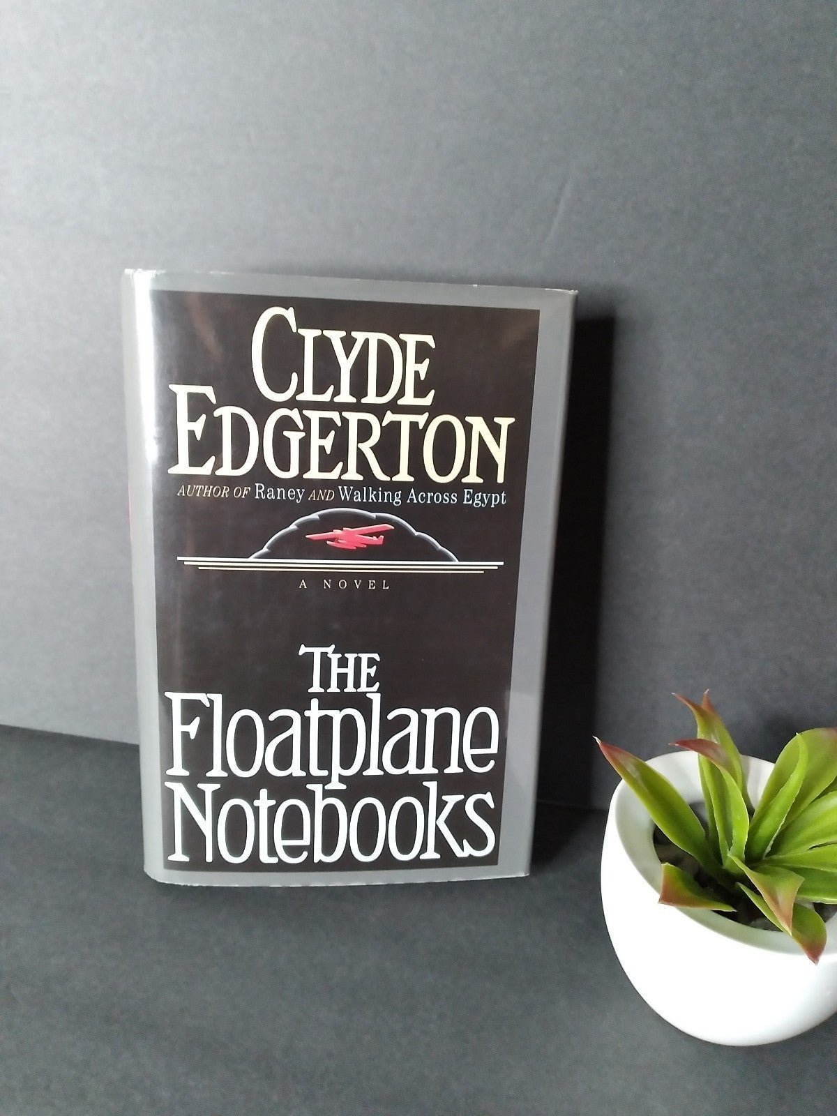 SIGNED THE FLOATPLANE NOTEBOOKS SIGNED 1ST EDITION CLYDE EDGERTON HARDCOVER